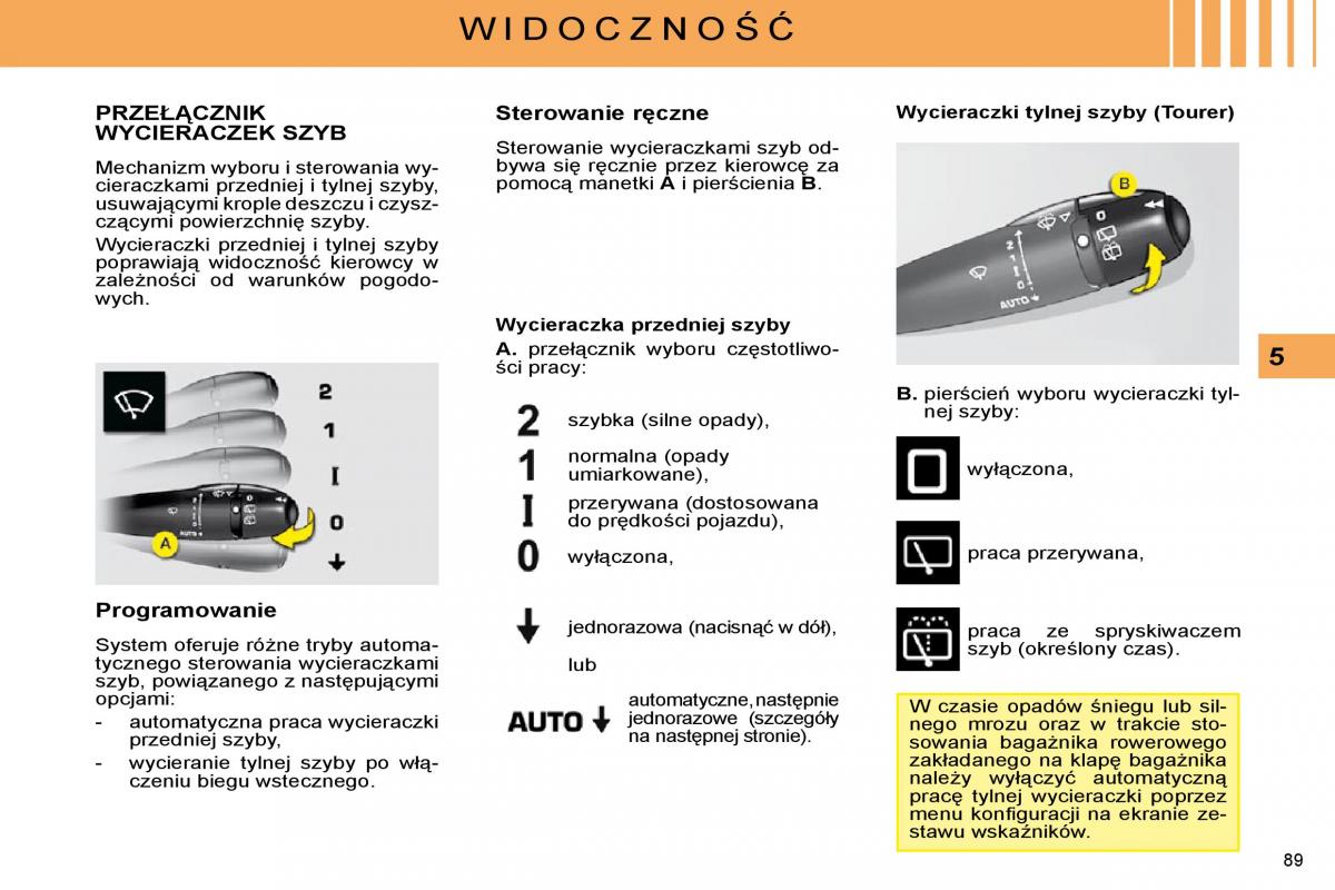 Citroen C5 II 2 instrukcja obslugi / page 85