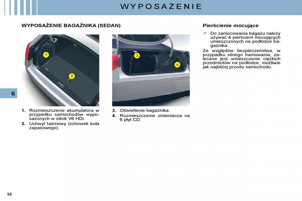 Citroen C5 II 2 instrukcja obslugi / page 95