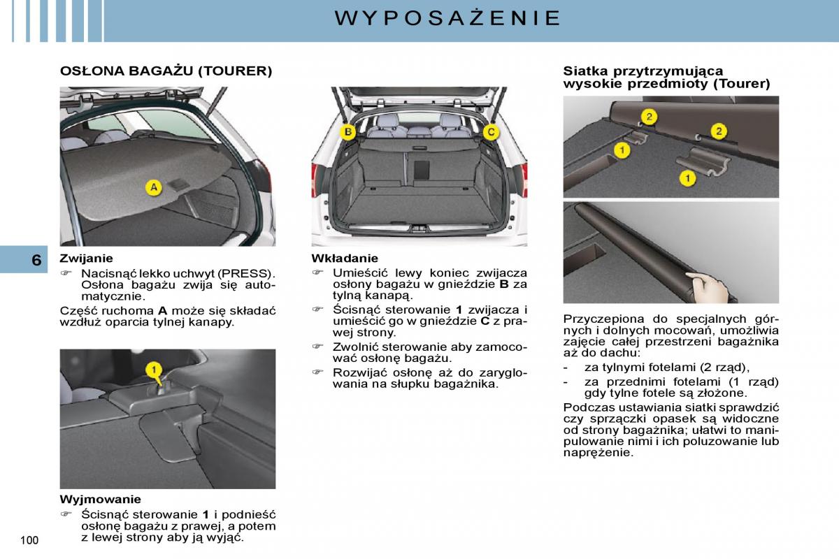 Citroen C5 II 2 instrukcja obslugi / page 98