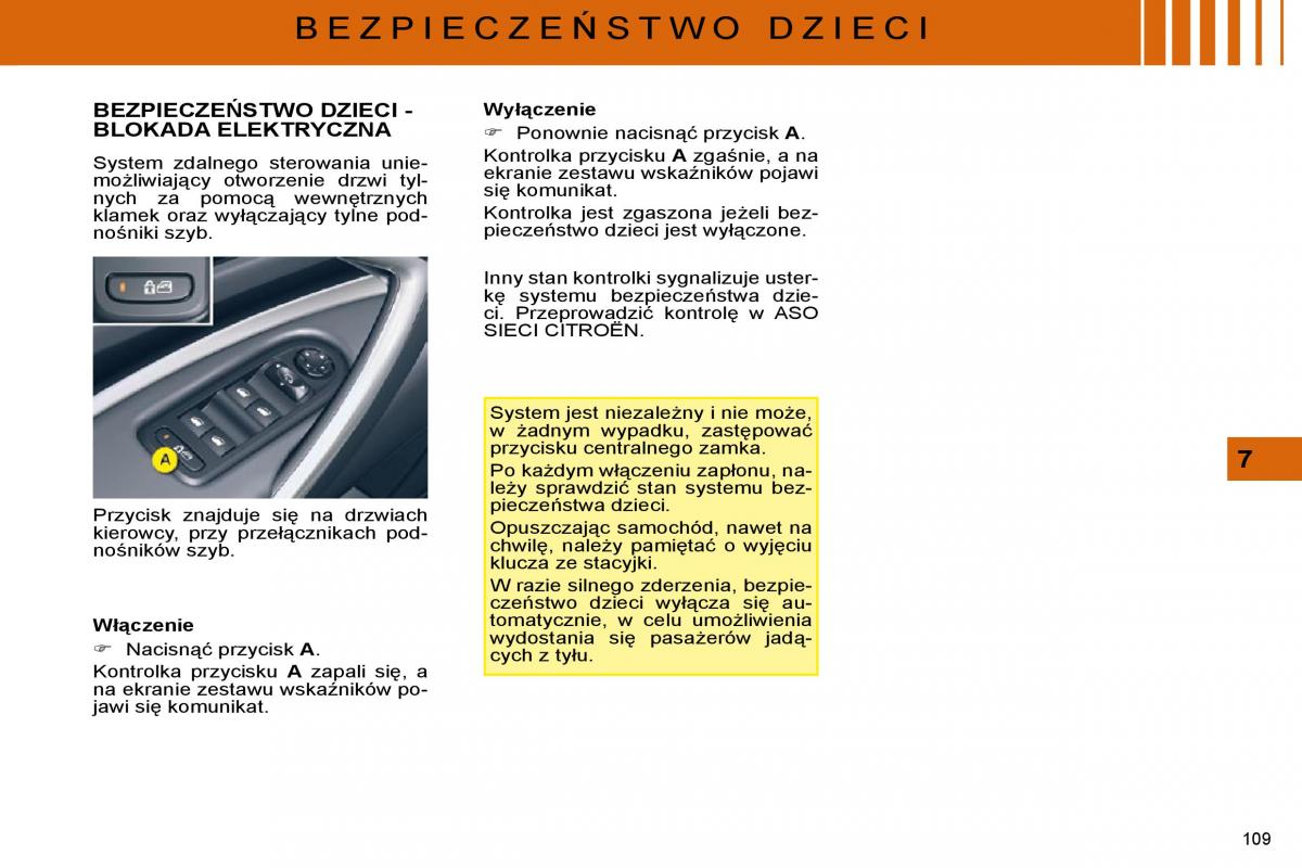 Citroen C5 II 2 instrukcja obslugi / page 107