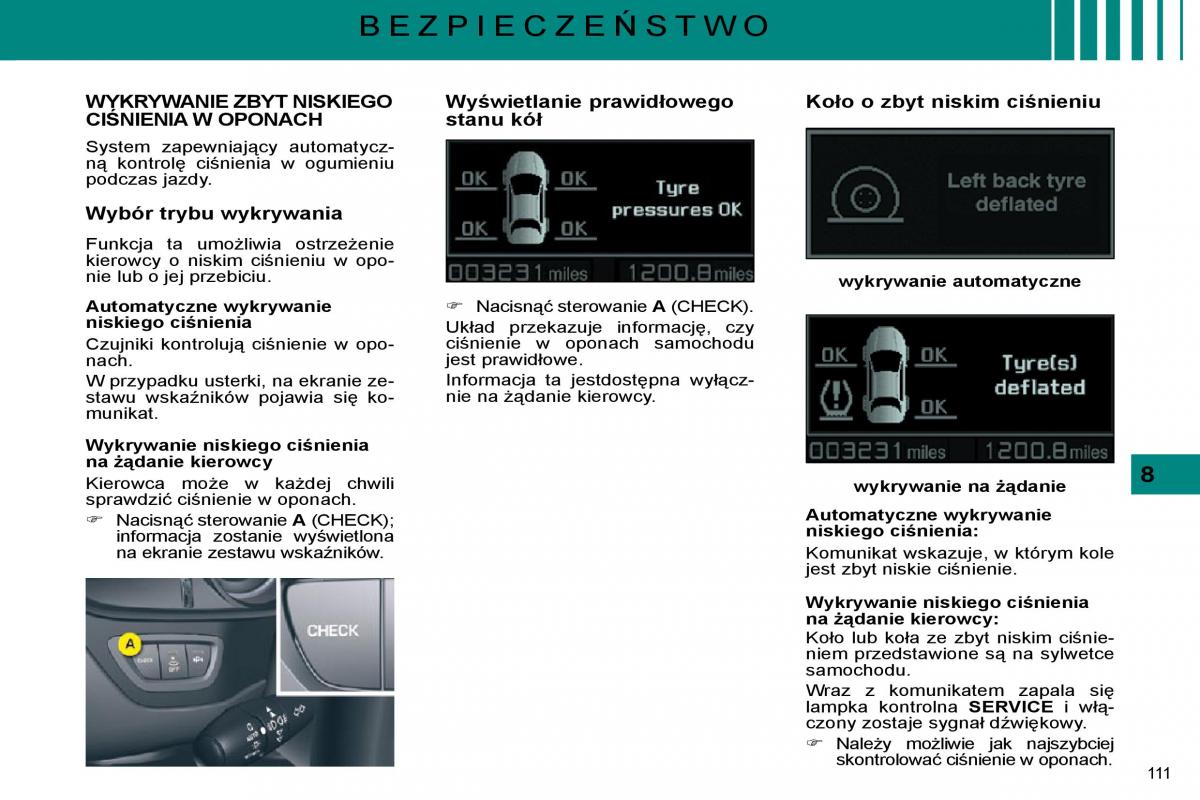 Citroen C5 II 2 instrukcja obslugi / page 109