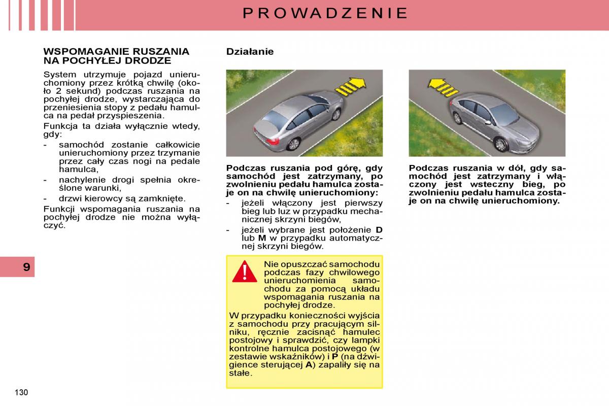 Citroen C5 II 2 instrukcja obslugi / page 128