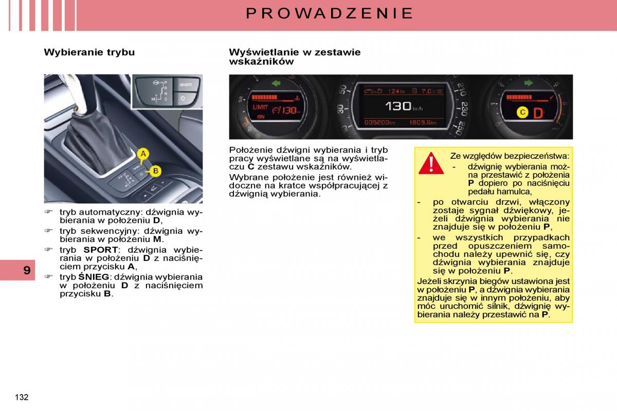 Citroen C5 II 2 instrukcja obslugi / page 130