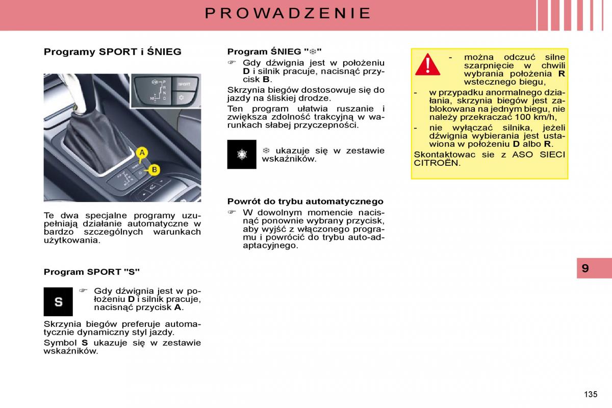 Citroen C5 II 2 instrukcja obslugi / page 133