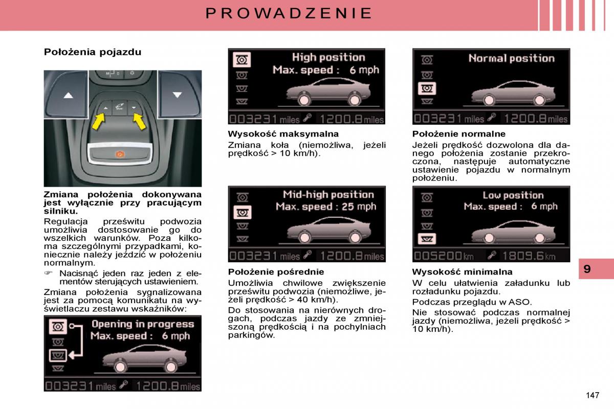 Citroen C5 II 2 instrukcja obslugi / page 145