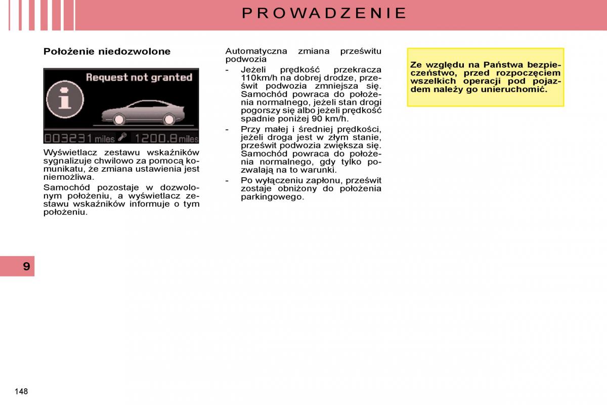 Citroen C5 II 2 instrukcja obslugi / page 146