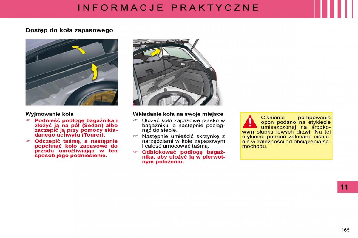 Citroen C5 II 2 instrukcja obslugi / page 162