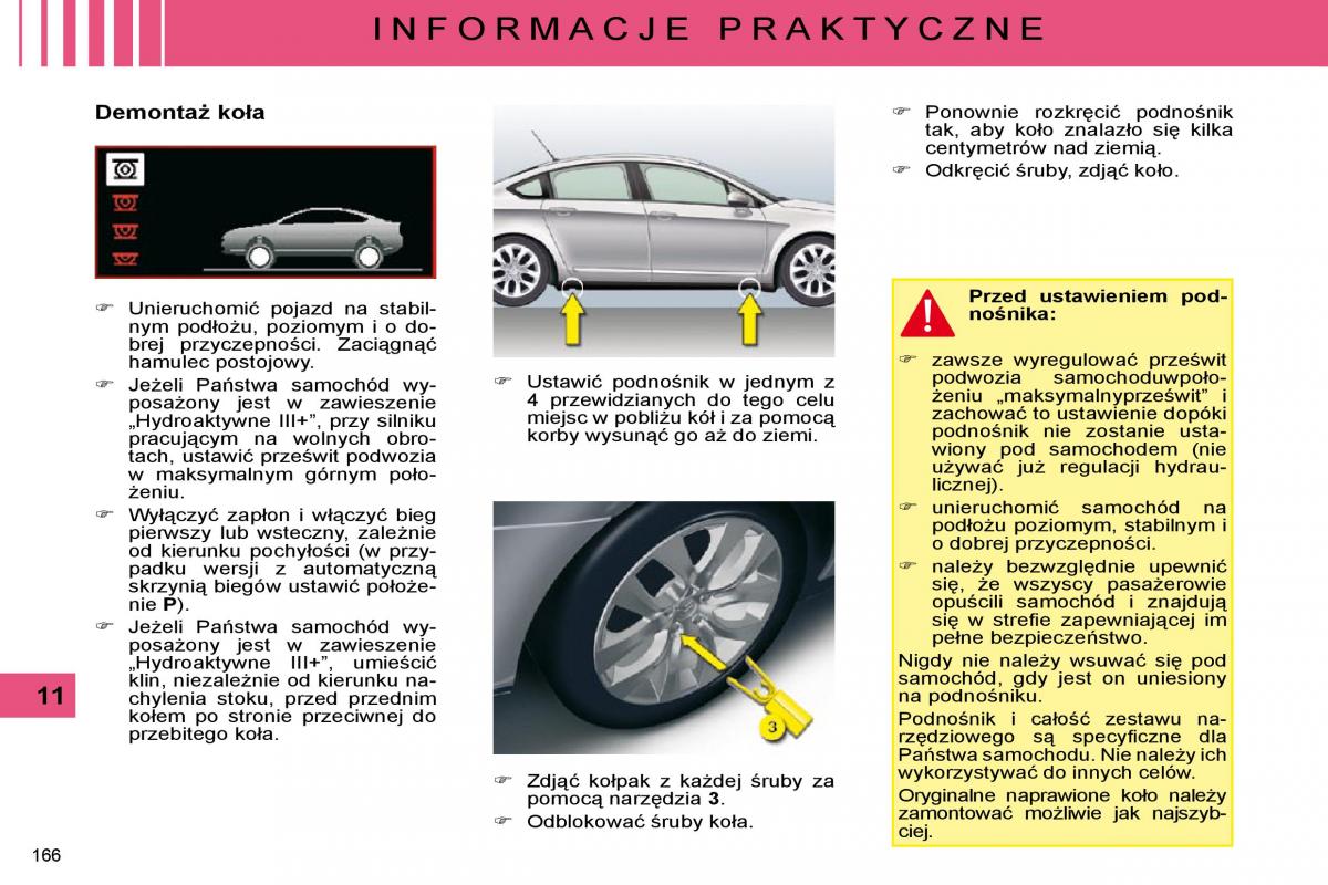 Citroen C5 II 2 instrukcja obslugi / page 163