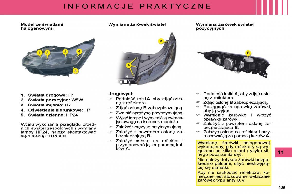 Citroen C5 II 2 instrukcja obslugi / page 166