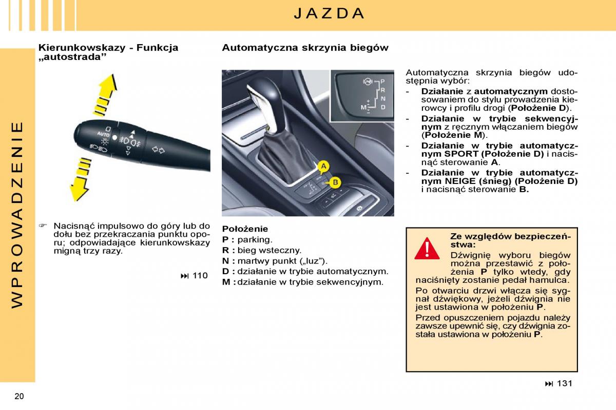 Citroen C5 II 2 instrukcja obslugi / page 17