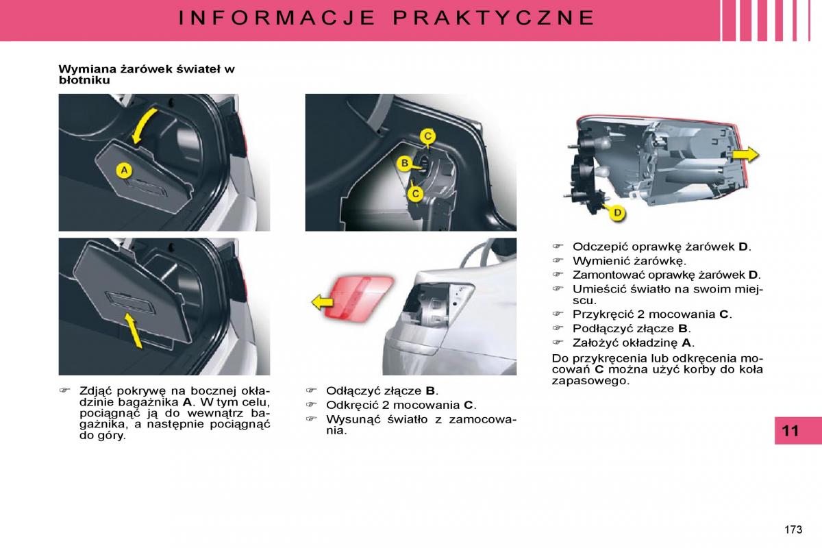 Citroen C5 II 2 instrukcja obslugi / page 170