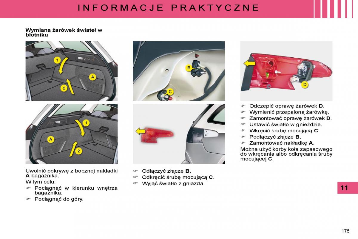 Citroen C5 II 2 instrukcja obslugi / page 172