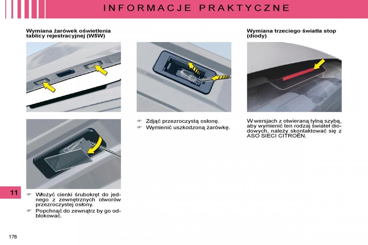 Citroen C5 II 2 instrukcja obslugi / page 173