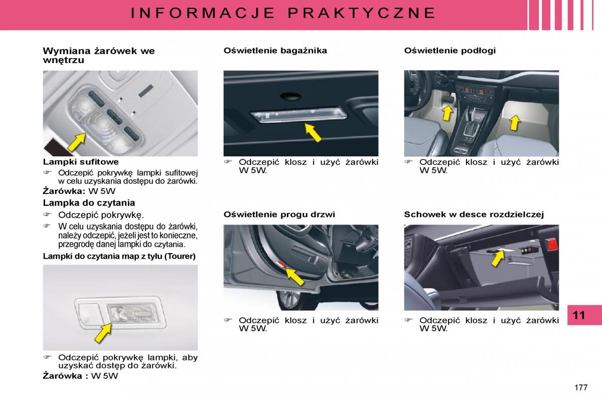 Citroen C5 II 2 instrukcja obslugi / page 174