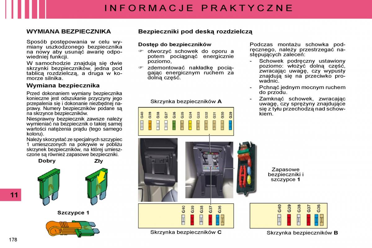 Citroen C5 II 2 instrukcja obslugi / page 175