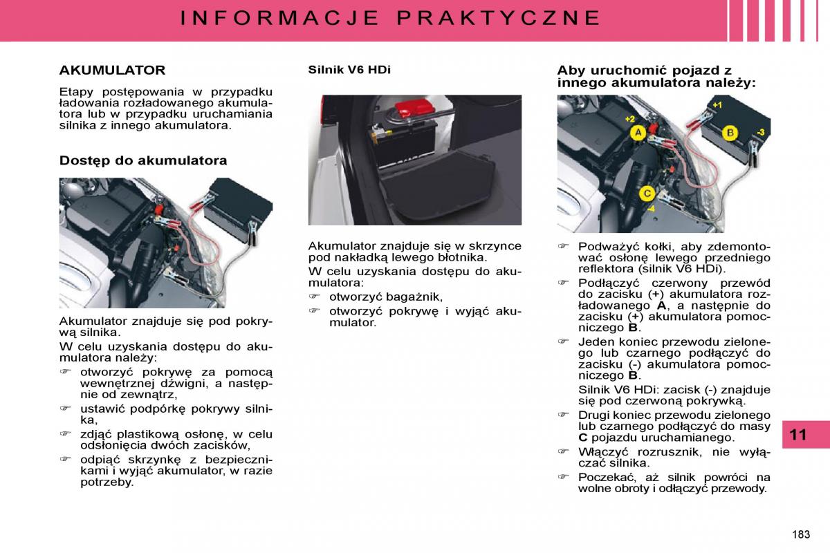 Citroen C5 II 2 instrukcja obslugi / page 180