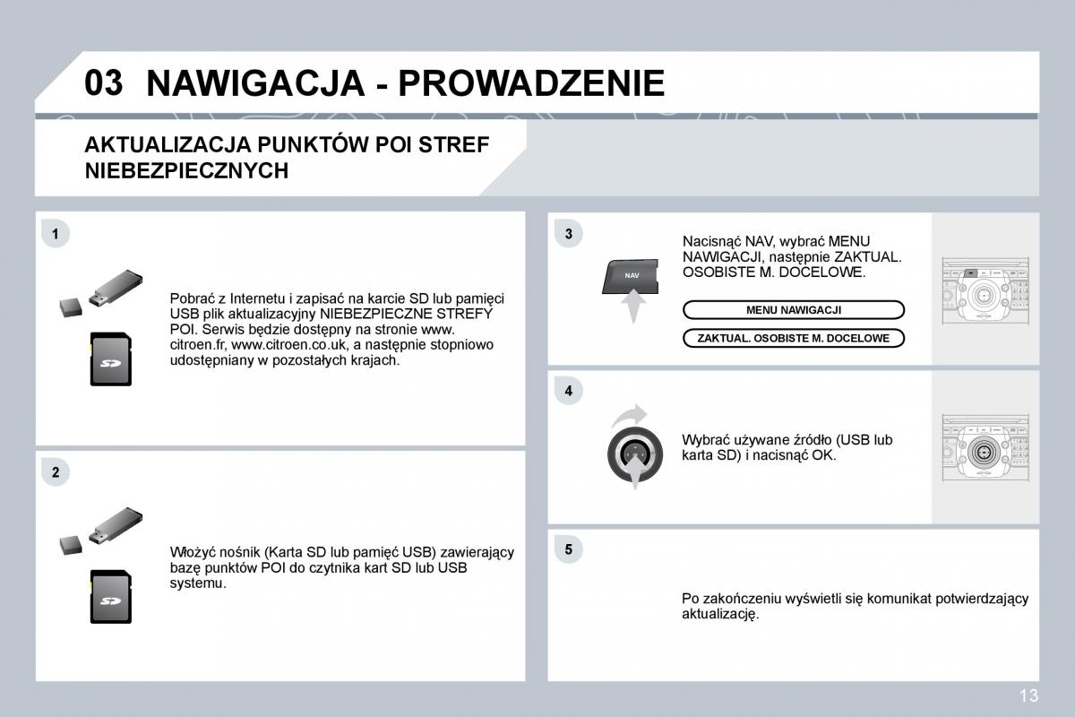 Citroen C5 II 2 instrukcja obslugi / page 229