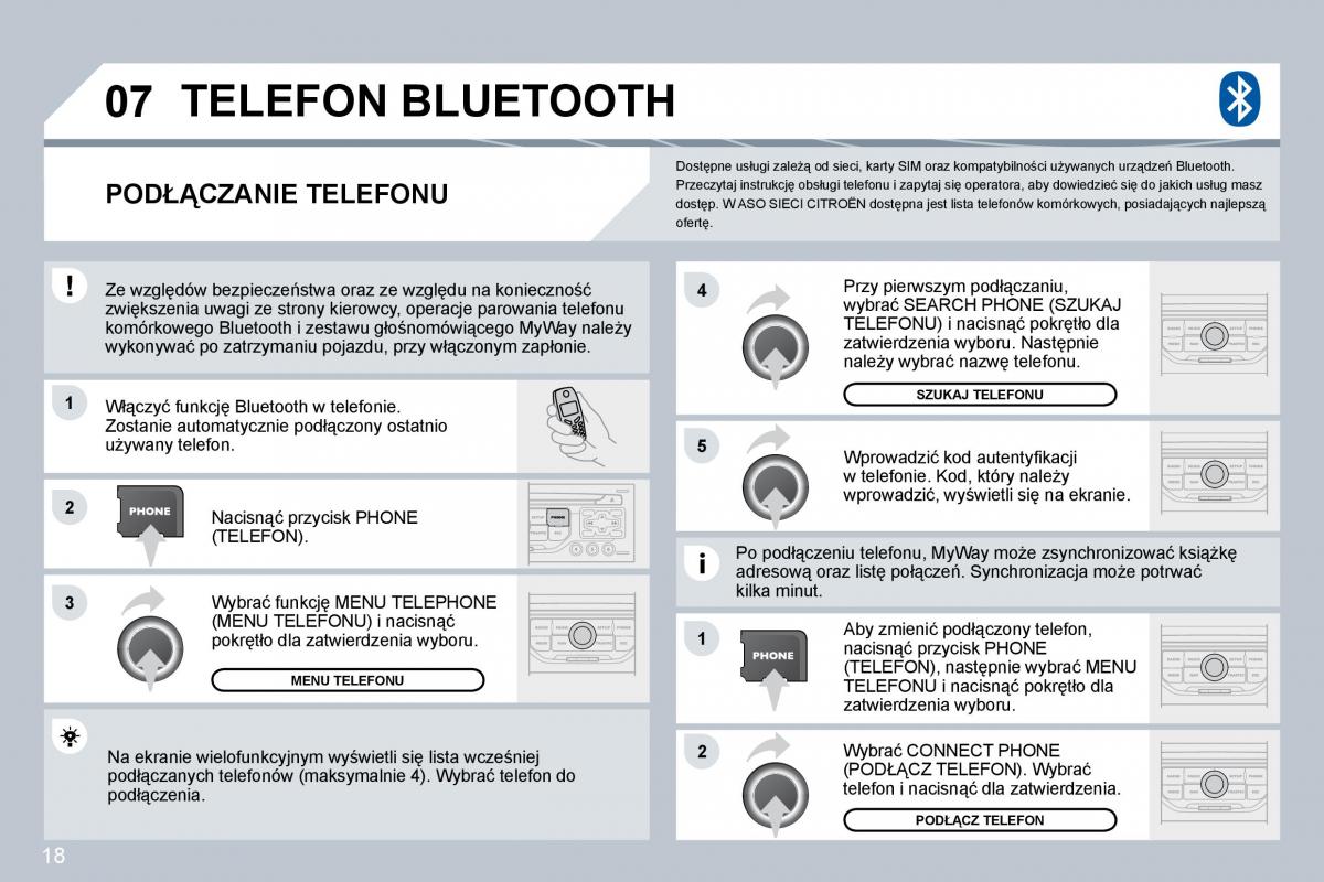 Citroen C5 II 2 instrukcja obslugi / page 272