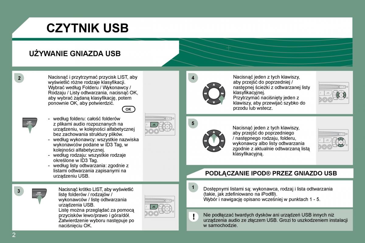 Citroen C5 II 2 instrukcja obslugi / page 285