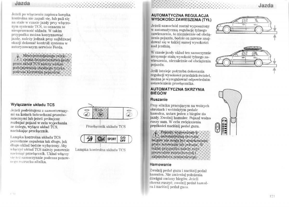 Ford Mondeo II 2 MKII instrukcja obslugi / page 64