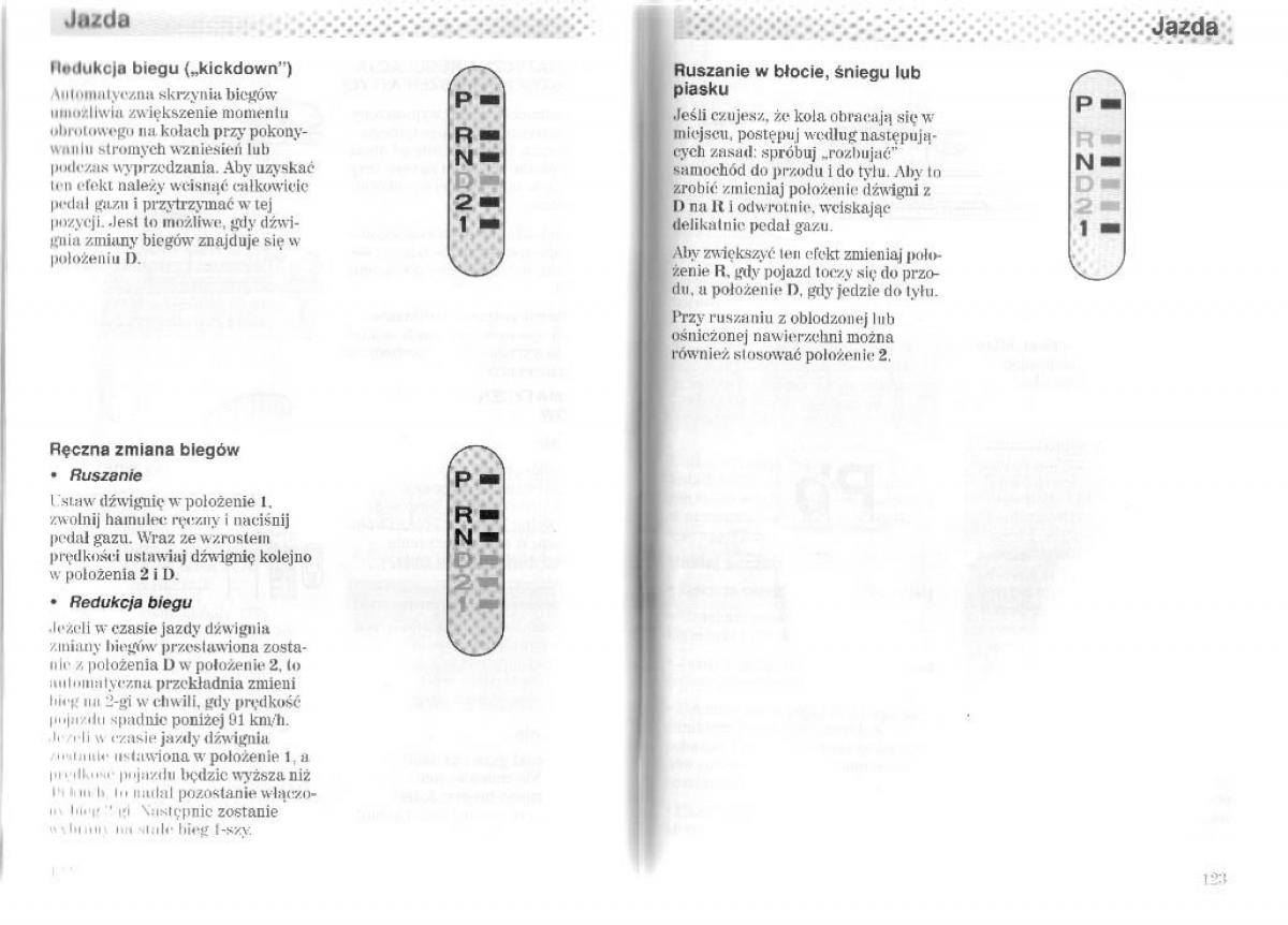 Ford Mondeo II 2 MKII instrukcja obslugi / page 65