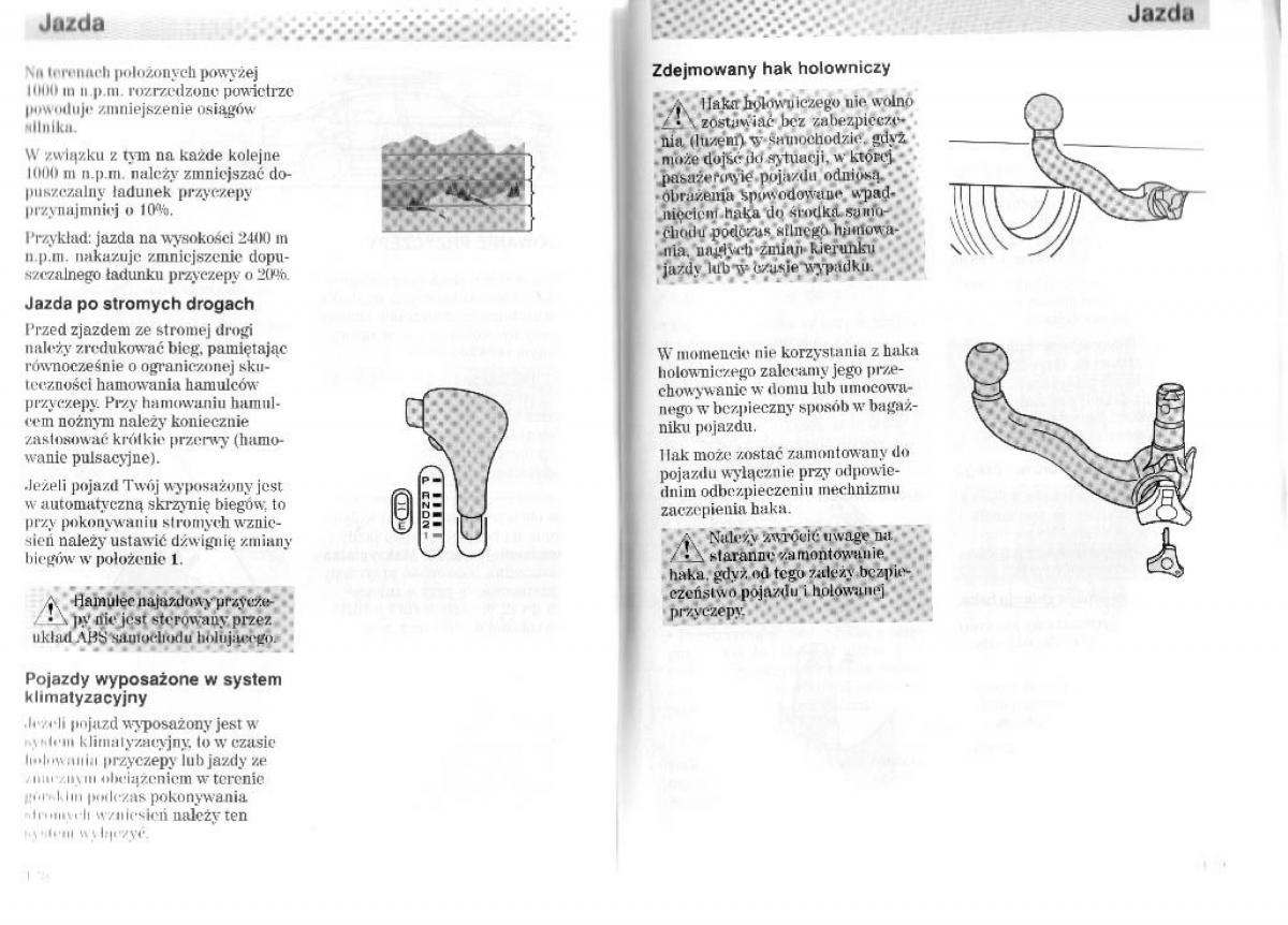 Ford Mondeo II 2 MKII instrukcja obslugi / page 68