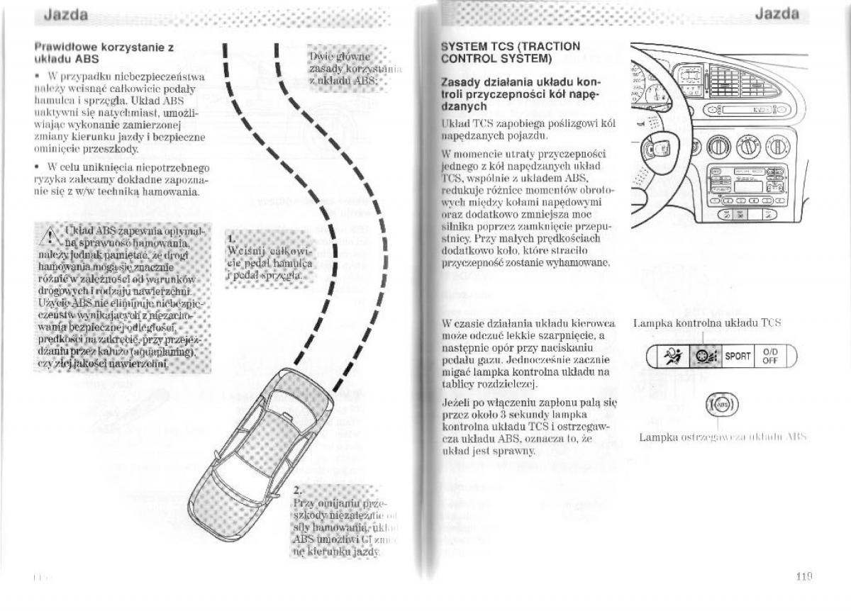 Ford Mondeo II 2 MKII instrukcja obslugi / page 73