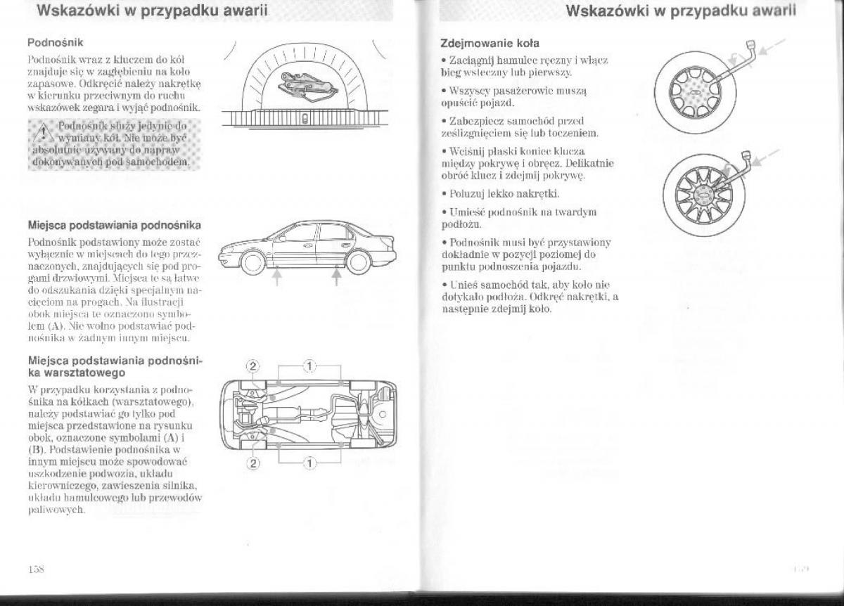 Ford Mondeo II 2 MKII instrukcja obslugi / page 83