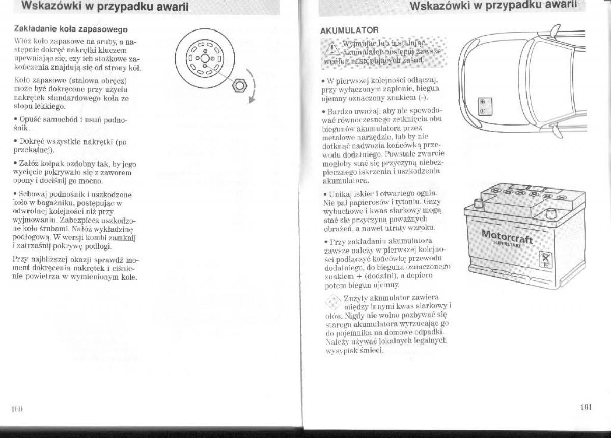 Ford Mondeo II 2 MKII instrukcja obslugi / page 84