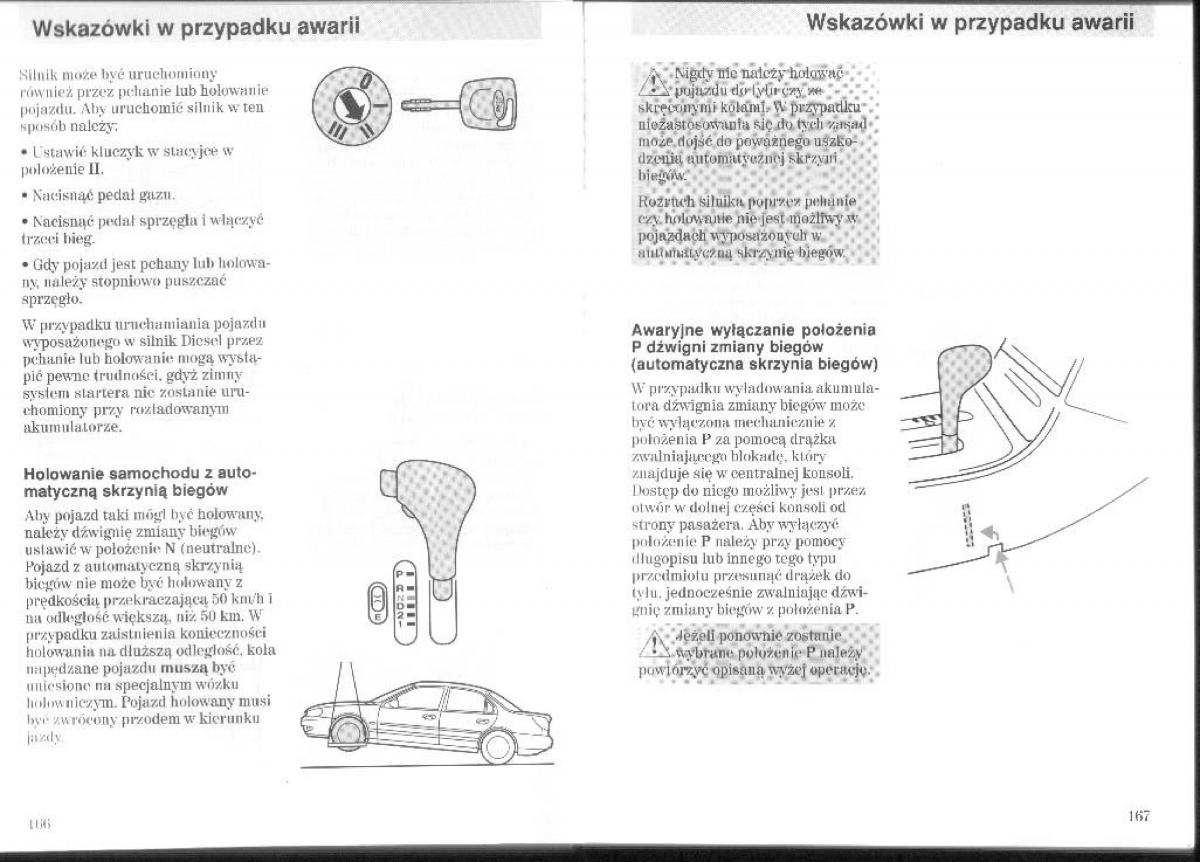 Ford Mondeo II 2 MKII instrukcja obslugi / page 87