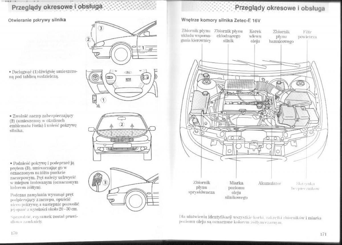 Ford Mondeo II 2 MKII instrukcja obslugi / page 89