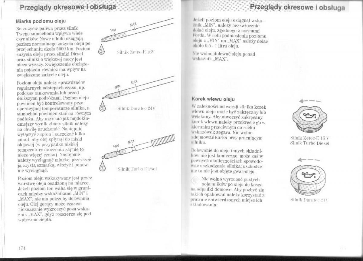 Ford Mondeo II 2 MKII instrukcja obslugi / page 91