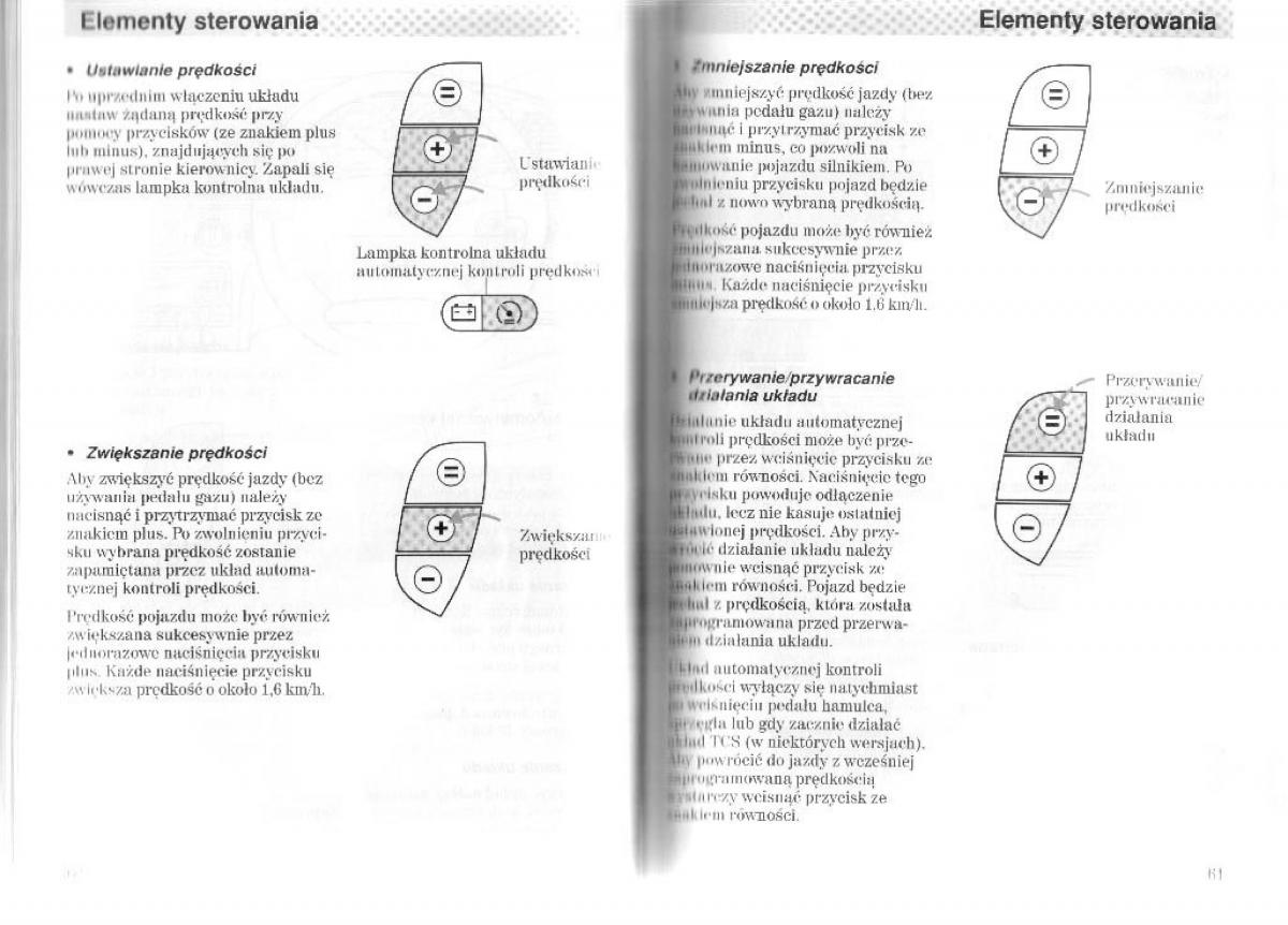 Ford Mondeo II 2 MKII instrukcja obslugi / page 36