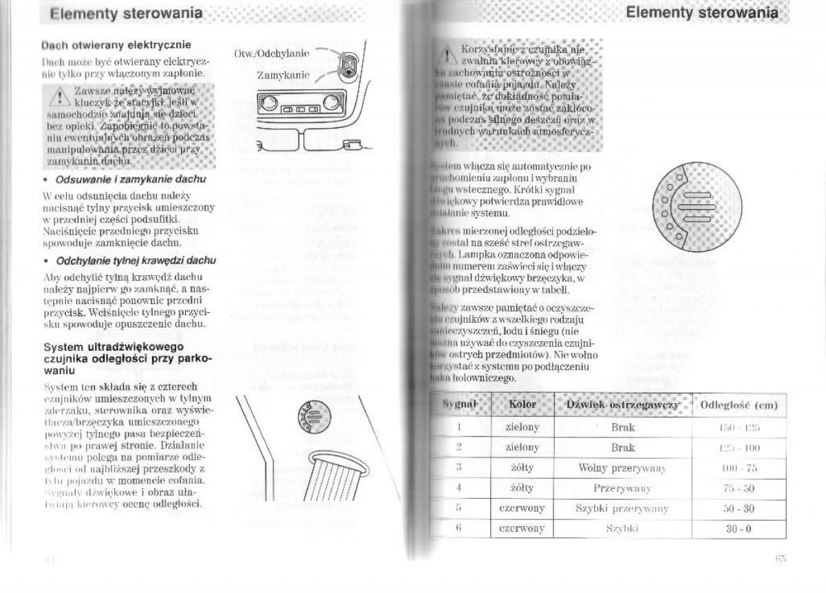 Ford Mondeo II 2 MKII instrukcja obslugi / page 38