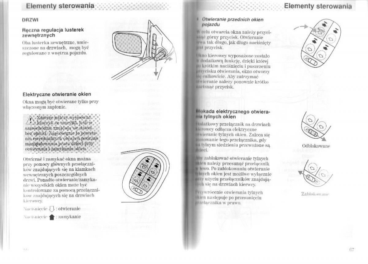 Ford Mondeo II 2 MKII instrukcja obslugi / page 39