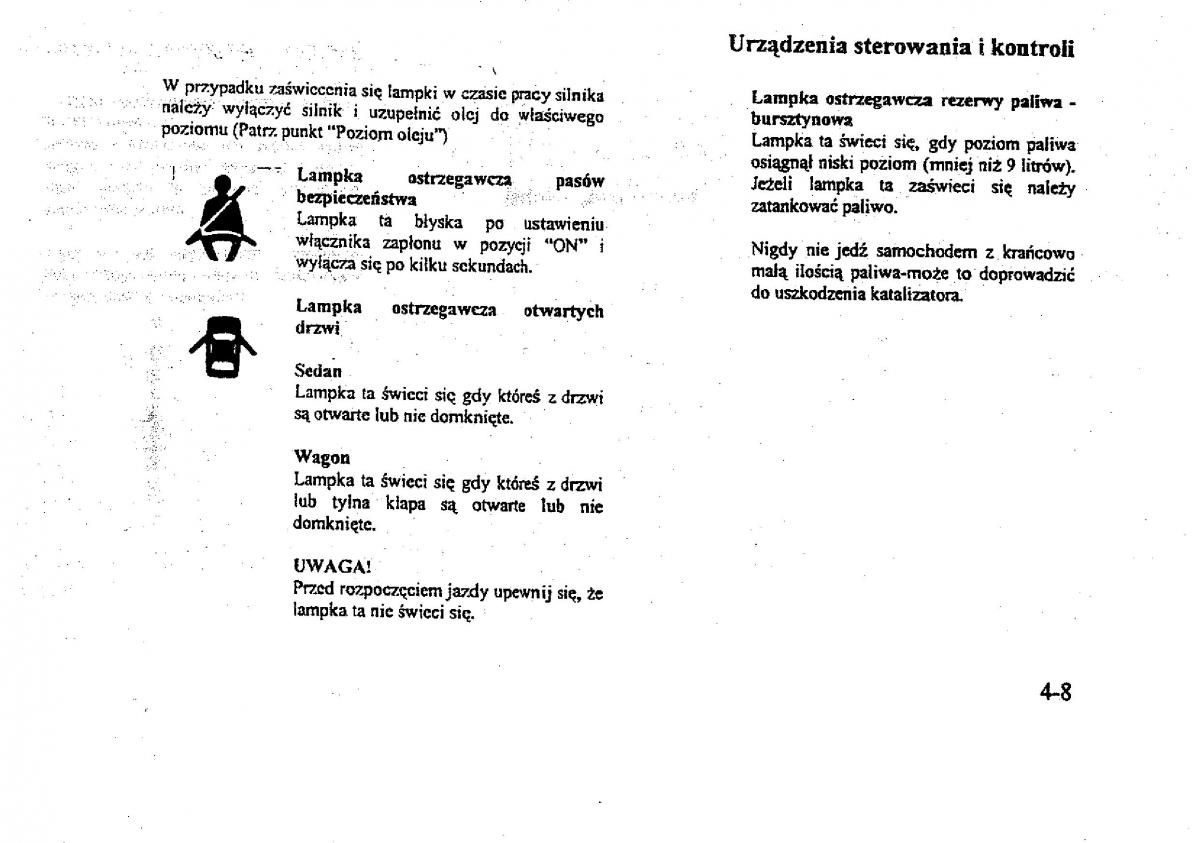 Mitsubishi Galant VIII 8 instrukcja obslugi / page 59