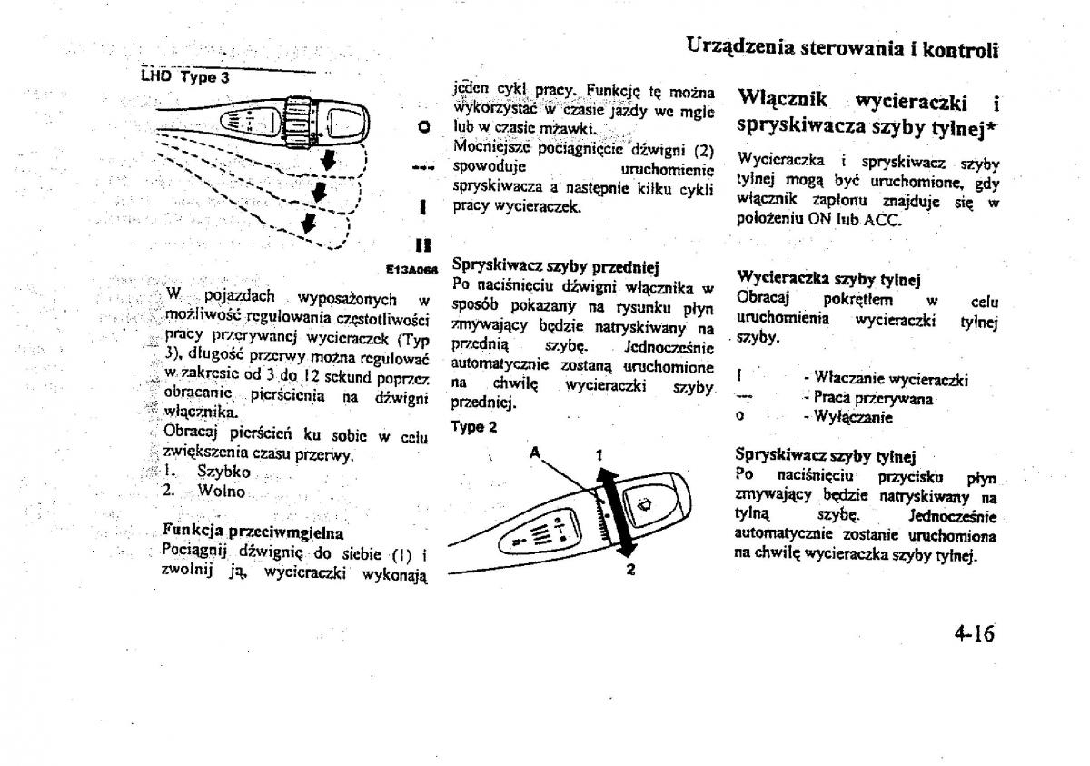 Mitsubishi Galant VIII 8 instrukcja obslugi / page 67