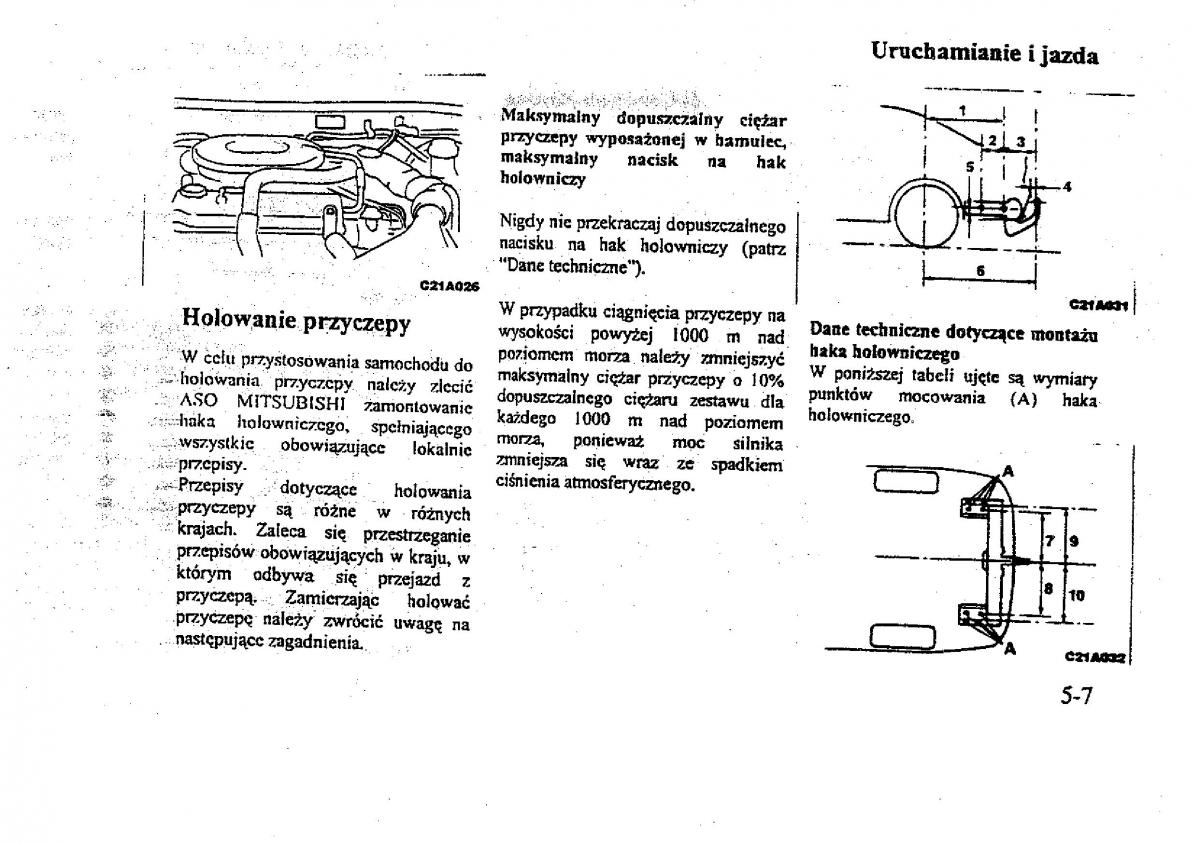 Mitsubishi Galant VIII 8 instrukcja obslugi / page 79