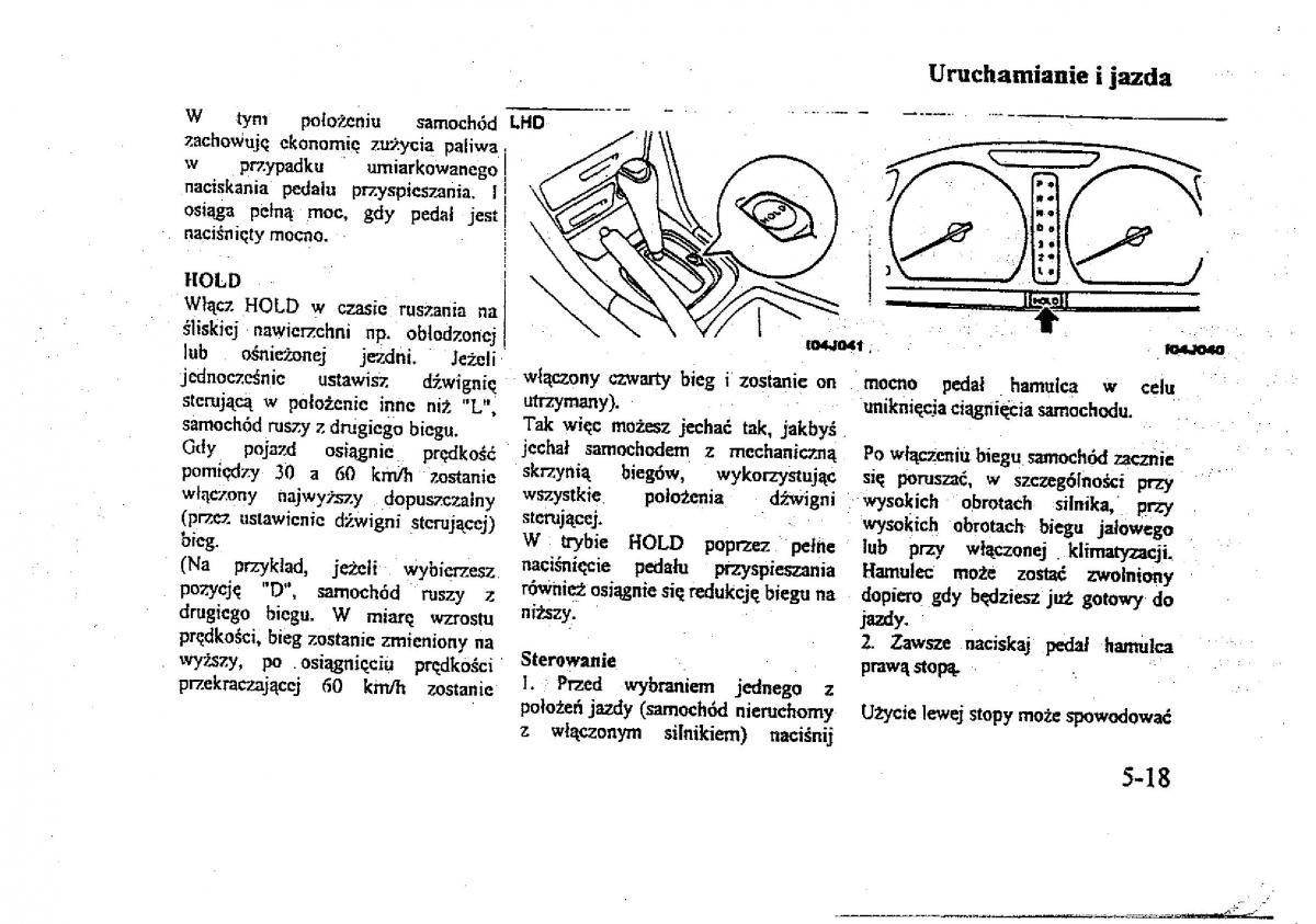 Mitsubishi Galant VIII 8 instrukcja obslugi / page 90