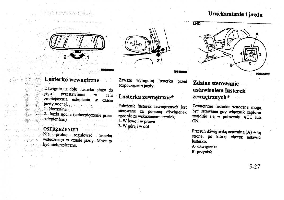 Mitsubishi Galant VIII 8 instrukcja obslugi / page 99