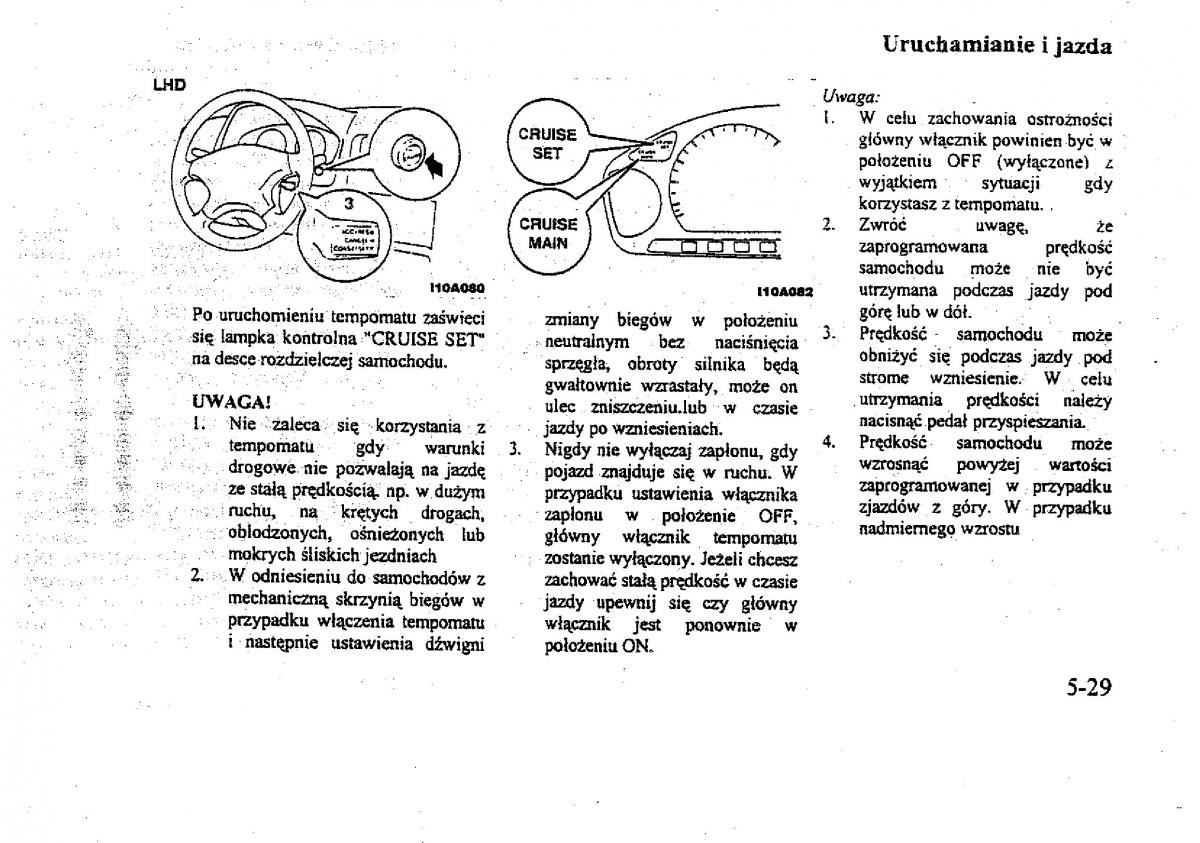 Mitsubishi Galant VIII 8 instrukcja obslugi / page 101