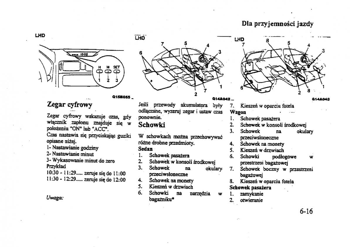 Mitsubishi Galant VIII 8 instrukcja obslugi / page 122