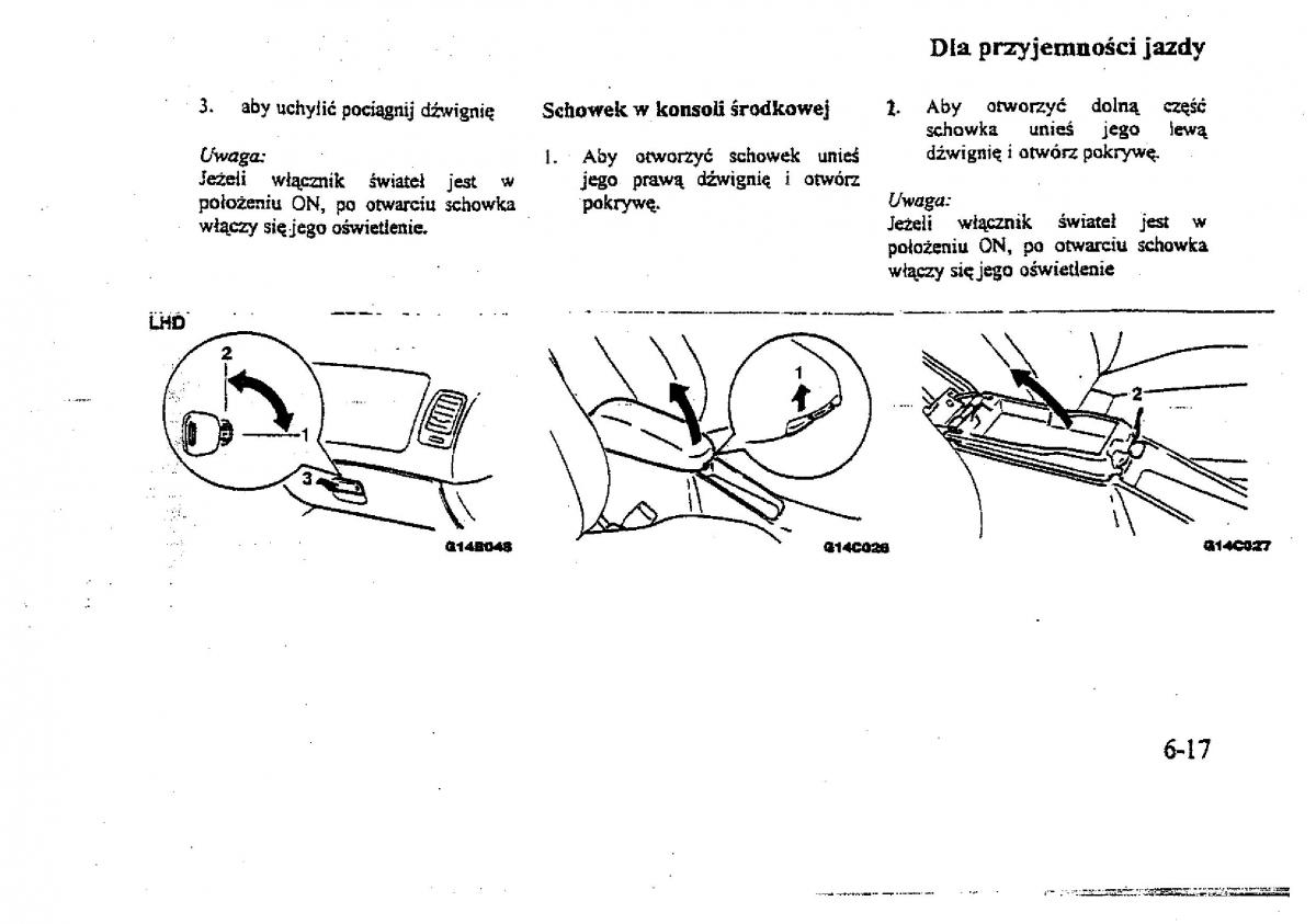 Mitsubishi Galant VIII 8 instrukcja obslugi / page 123