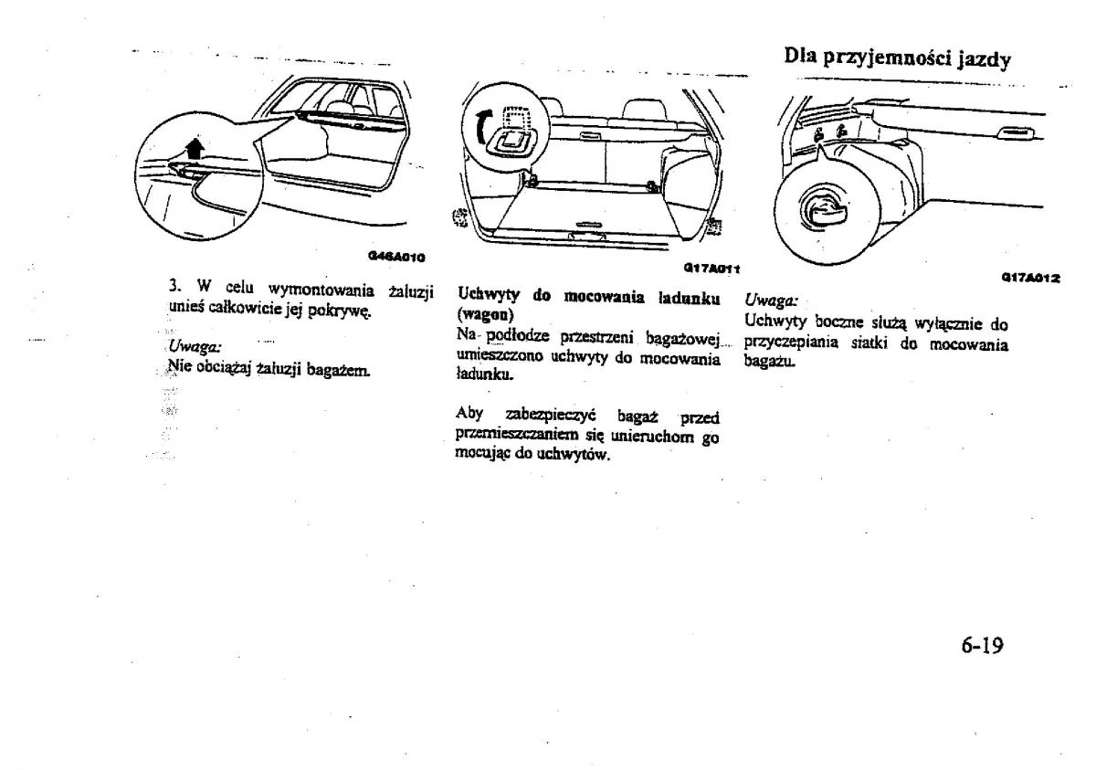 Mitsubishi Galant VIII 8 instrukcja obslugi / page 125