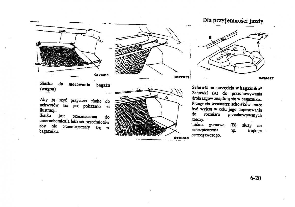 Mitsubishi Galant VIII 8 instrukcja obslugi / page 126