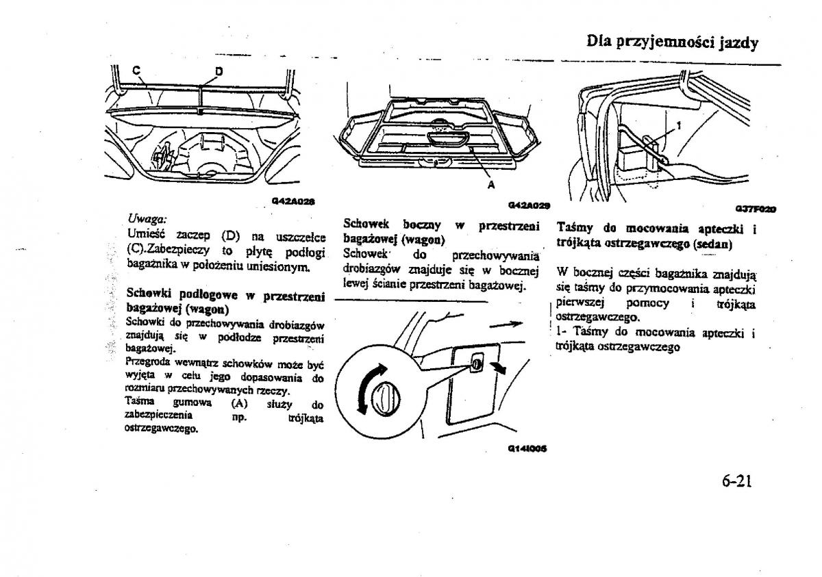 Mitsubishi Galant VIII 8 instrukcja obslugi / page 127