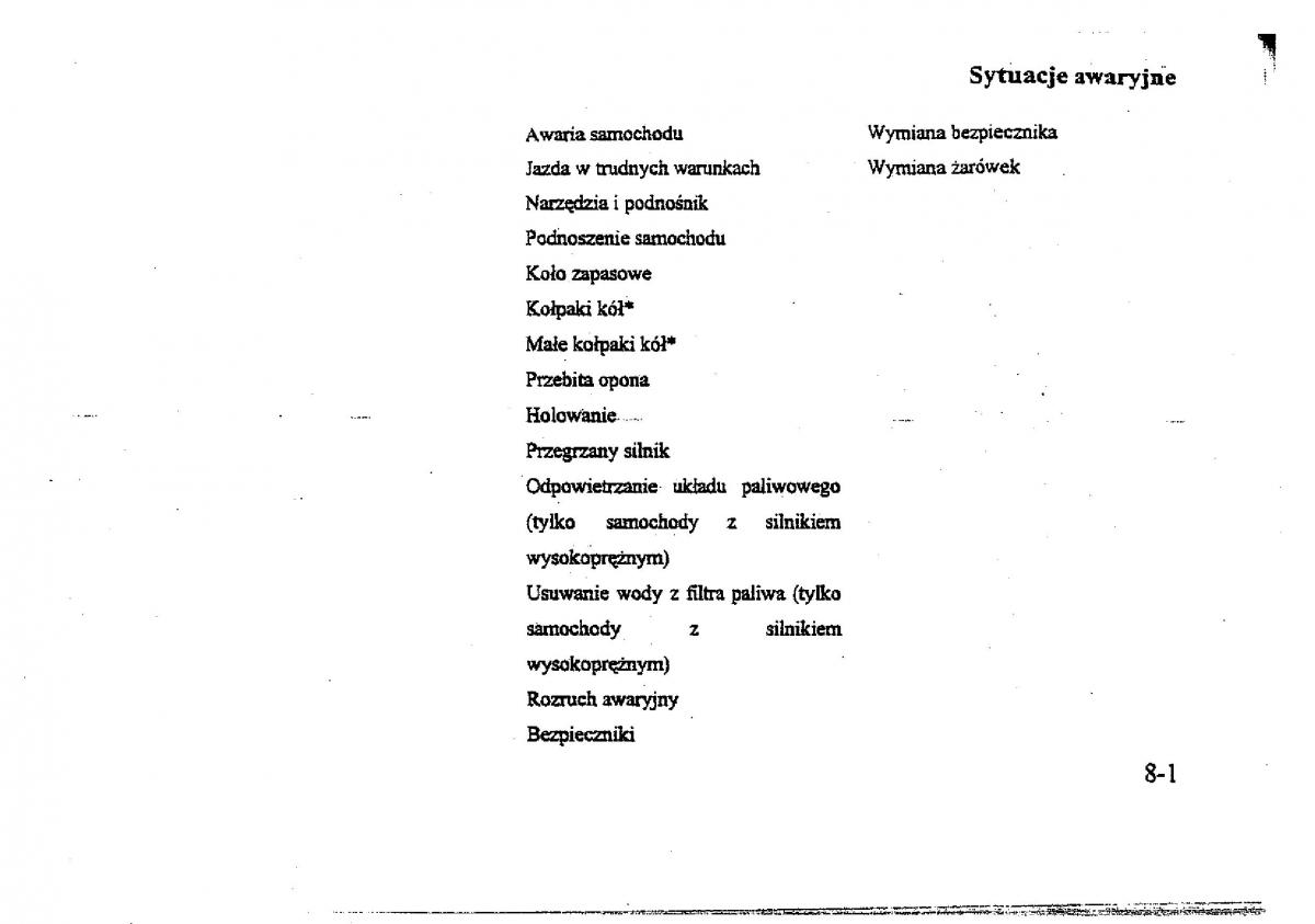 Mitsubishi Galant VIII 8 instrukcja obslugi / page 136