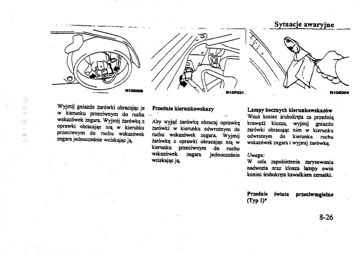 Mitsubishi Galant VIII 8 instrukcja obslugi / page 161