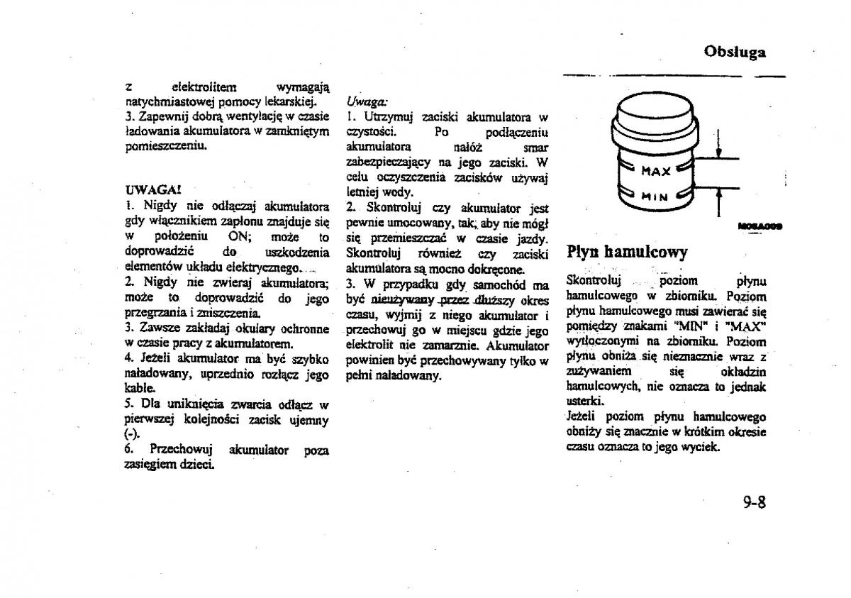 Mitsubishi Galant VIII 8 instrukcja obslugi / page 178