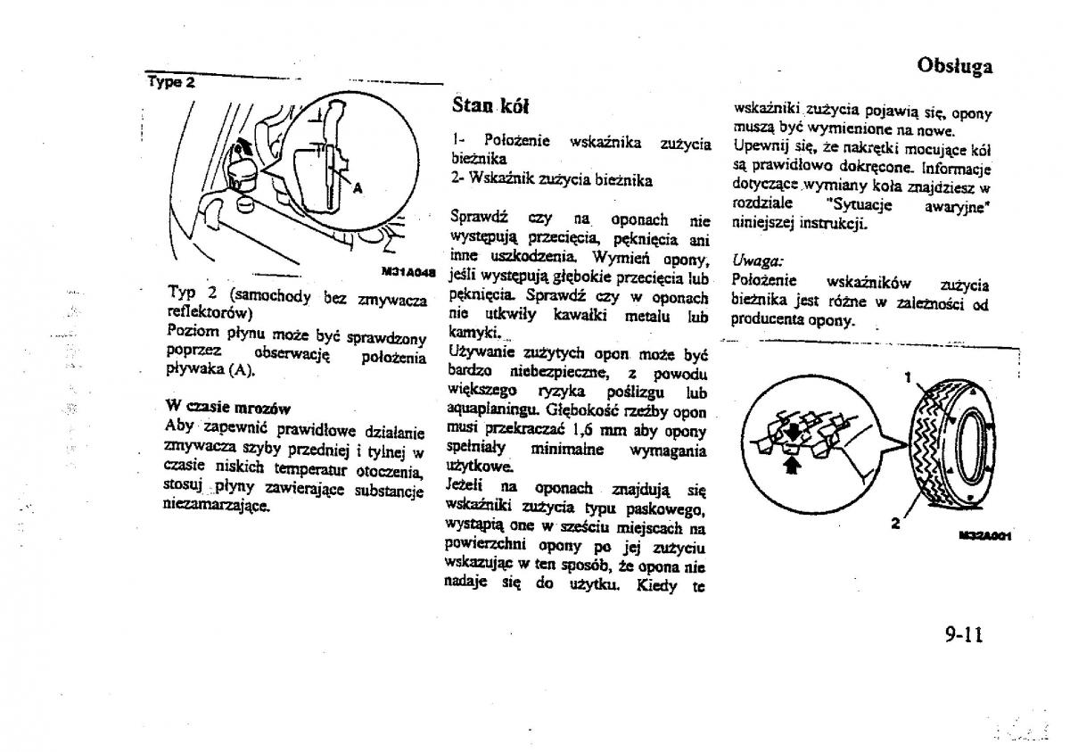 Mitsubishi Galant VIII 8 instrukcja obslugi / page 181